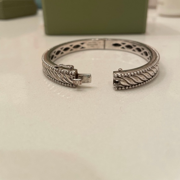 Judith Ripka Silver Band Bracelet - Picture 2 of 2